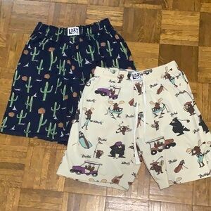 Lazy Ones sleep shorts for men - lot of 2